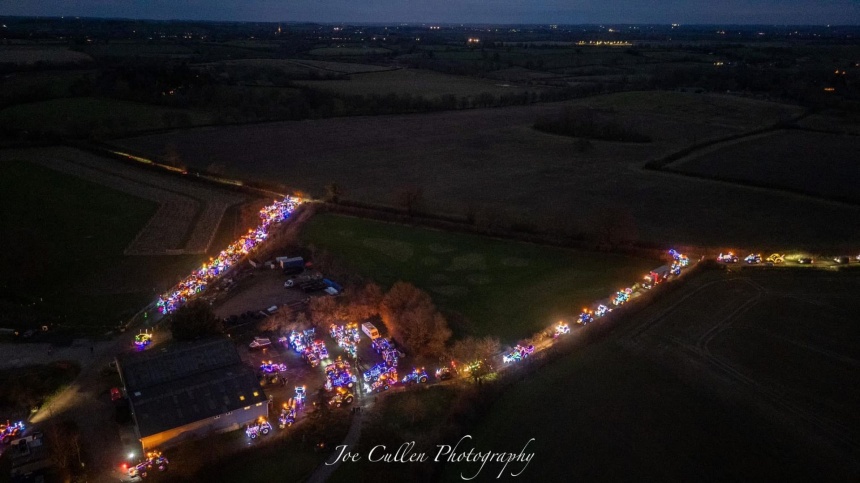 Banbury Christmas Tractor Run Lights Up the Community and Smashes Fundraising Records