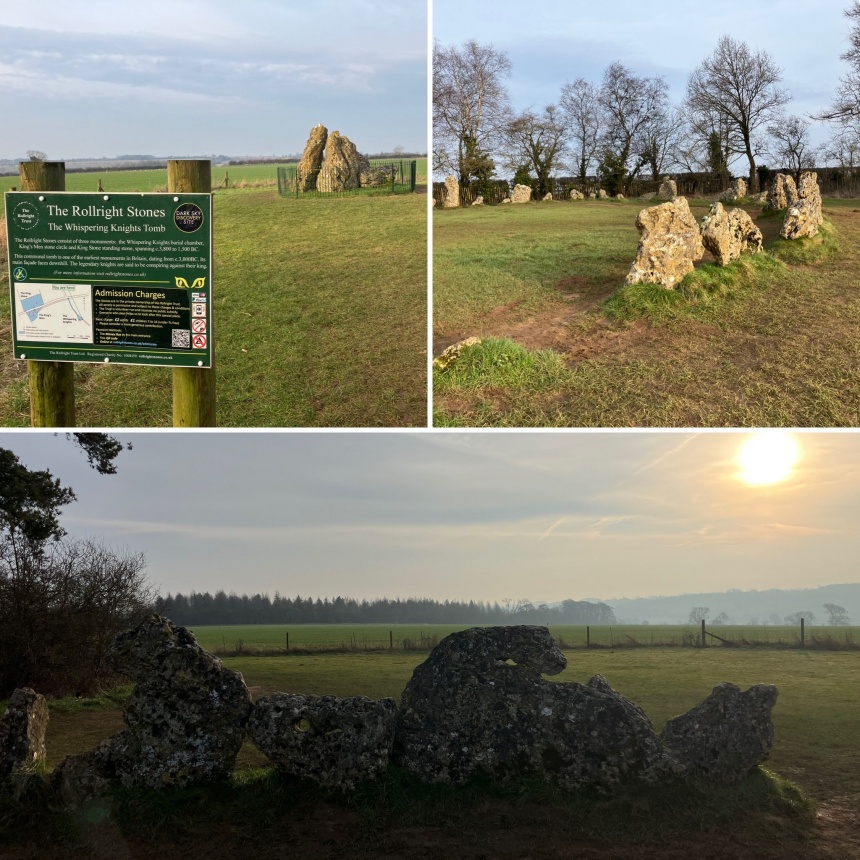 Exploring the Rollright Stones
