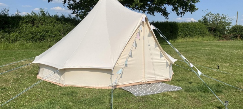 Bell Tent Hire from Cotswold Bells at Spring Hill Farm
