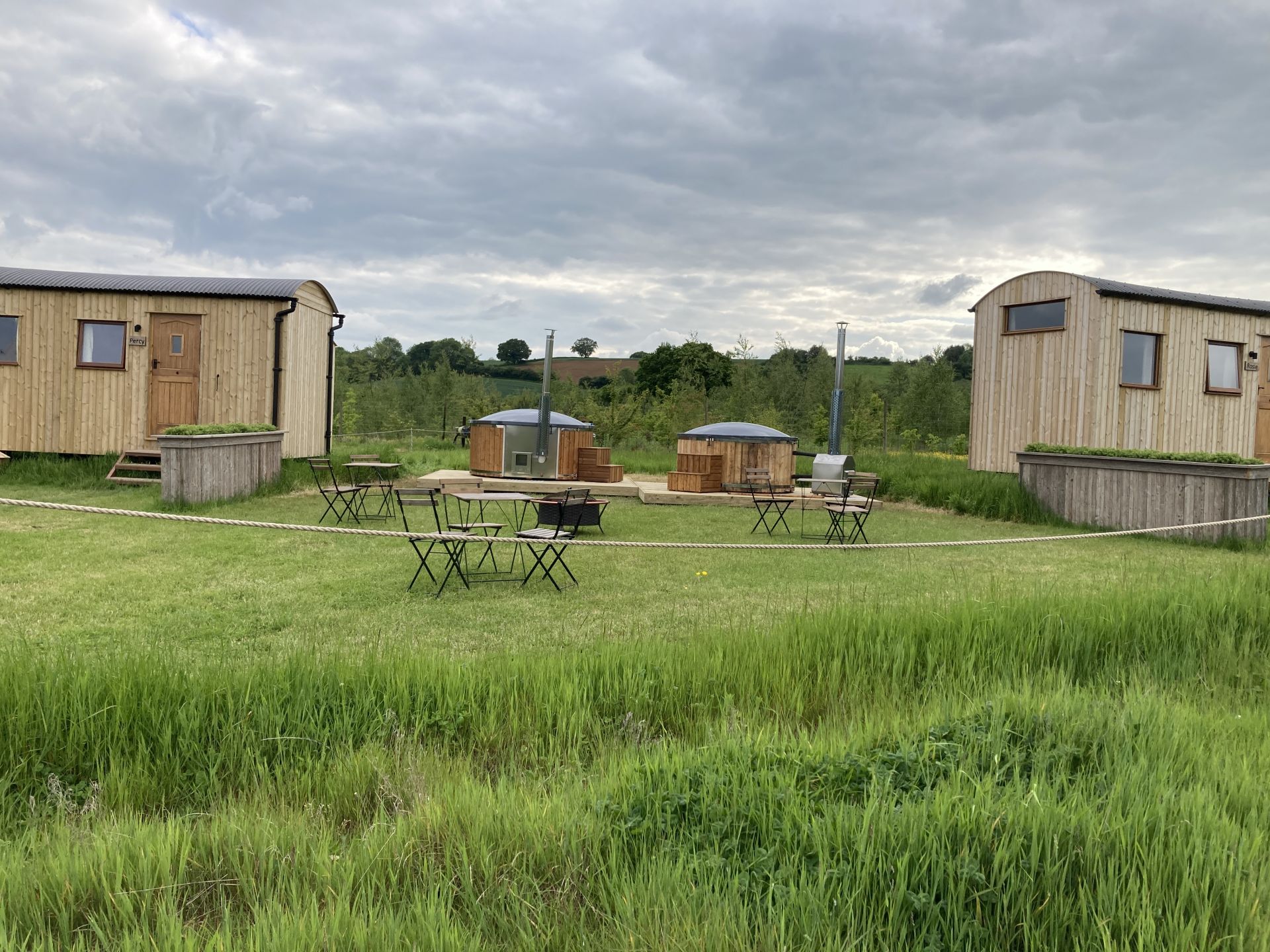 Group camping and glamping